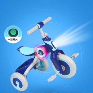 音乐灯光无脚蹋滑行车宝宝玩具自行车童车儿童三轮车