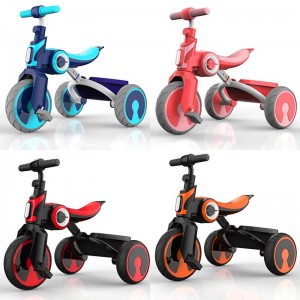 音乐灯光无脚蹋滑行车宝宝玩具自行车童车儿童三轮车