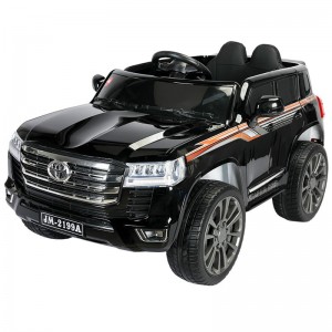 新款儿童电动越野汽车丰田酷路泽四轮遥控大电瓶可坐人男女宝宝车