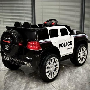 新款儿童电动越野汽车丰田酷路泽四轮遥控大电瓶可坐人男女宝宝车