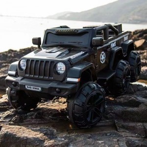 汽车电动车贴纸六轮儿童越野遥控玩具车大人贴画宝宝男女小孩童车