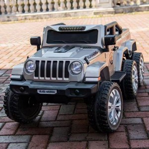 汽车电动车贴纸六轮儿童越野遥控玩具车大人贴画宝宝男女小孩童车