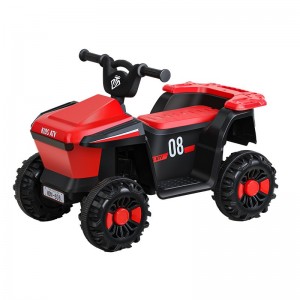 儿童电动车四轮沙滩车可坐人2-6岁宝宝充电款童车灯光音乐摩托车