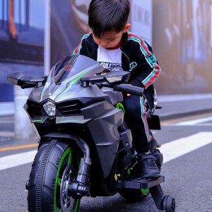 大款儿童电动摩托车2-8岁可坐人男女孩宝宝玩具电瓶童车