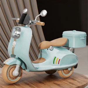 儿童电动摩托车玩具车可坐人2-6岁宝宝遥控车小孩充电三轮电瓶车