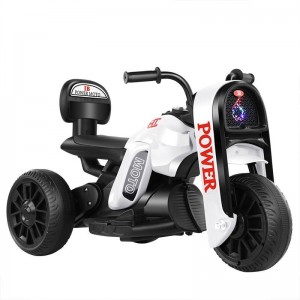Children&#039;s electric motorcycle, can seat people, electric tricycle, off-road baby battery car, music, light, stroller