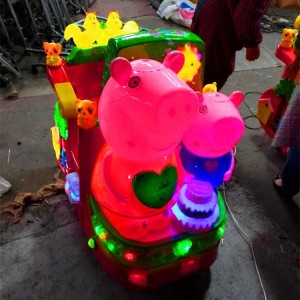 新款投币车儿童家用电动超市商用摇摆机男孩小猪摇摇马摇摇车