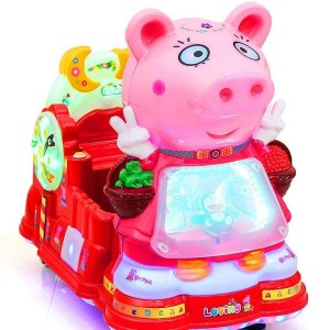 新款投币车儿童家用电动超市商用摇摆机男孩小猪摇摇马摇摇车