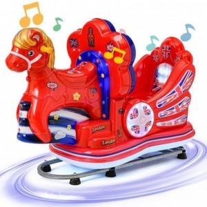 摇摇车投币新款电动车市门口摇马扫码启动商用摇摆机投币儿童电动摇马