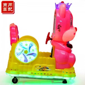 新款儿童电动投币七彩商用MP3摇摇车松鼠摇摆机带音乐摇摇车