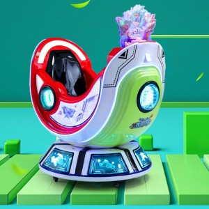 新款太空飞车儿童投币4D互动模拟旋转升降游艺机小孩电动玩具