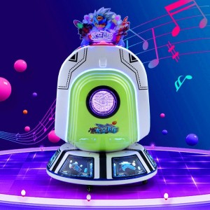 新款太空飞车儿童投币4D互动模拟旋转升降游艺机小孩电动玩具