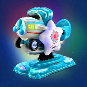 新款儿童投币摇摇车跷跷板小孩电动玩具车商用扫码支付摇摆机