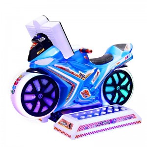 新款儿童电动投币TT摩托模拟游戏机3D互动亲子游乐摩托摇摇车
