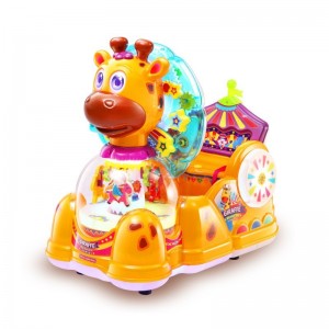 New children&#039;s rocker electric coin operated fantastic deer park giraffe swing machine