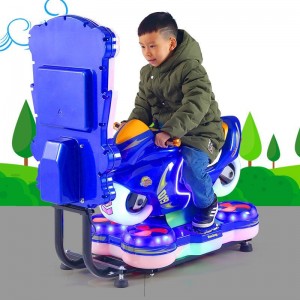 Shared rocking car 3D speed motorcycle simulation interactive swing machine code scanning game console TT scooter rocking horse