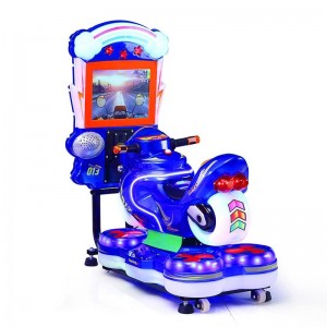 Shared rocking car 3D speed motorcycle simulation interactive swing machine code scanning game console TT scooter rocking horse