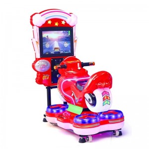 Shared rocking car 3D speed motorcycle simulation interactive swing machine code scanning game console TT scooter rocking horse