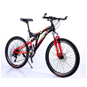 减震新款山地车26寸21速双减震自行车Bicycle支持OEM