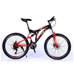 减震新款山地车26寸21速双减震自行车Bicycle支持OEM