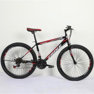 山地车26自行车碟刹赛车越野车学生车成人变速车减震碟刹车