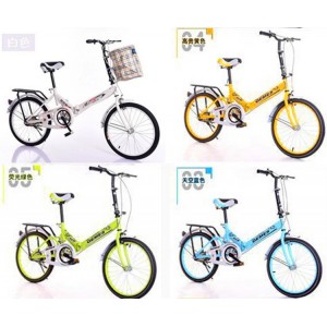儿童自行车新款 儿童折叠自行车 18寸 20寸 22寸 折叠儿童自行车