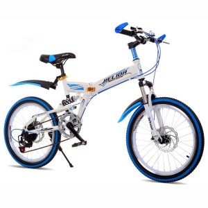 新款儿童自行车山地车22寸中小学生男女款双碟刹减震变速单车