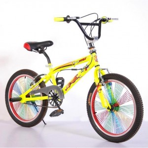 新款成人表演自行车单速花式小轮车街车极限特技动作车