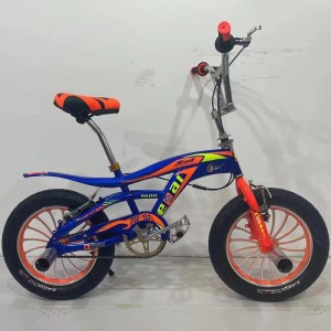 成人bmx自行车赛车车架20英寸自由式街道自行车 带合金轮圈强叉彩色波