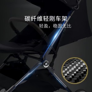 婴儿推车可坐可躺轻便一件折叠便携式高景观婴儿车四轮推车