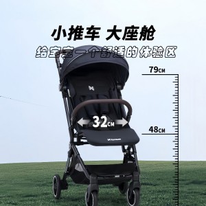 婴儿推车可坐可躺轻便一件折叠便携式高景观婴儿车四轮推车