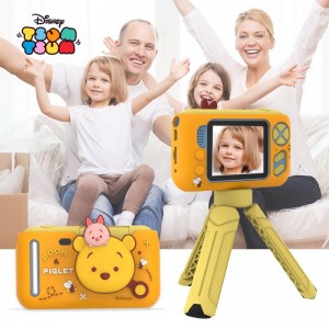迪士尼 可拍照录像高清迷你相机儿童相机米奇米妮男女孩生日礼物