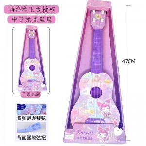 迪士尼尤克里里儿童玩具冰雪奇缘小吉他音乐益智女孩初学者可弹奏