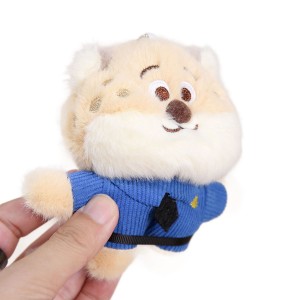 新品迪士尼疯狂动物成朱迪尼克毛绒玩具娃娃公仔钥匙扣挂件小玩偶