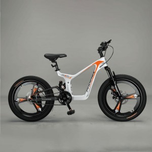 凤凰儿童自行车中大童男孩女孩镁合金软尾减震学生山地脚踏变速