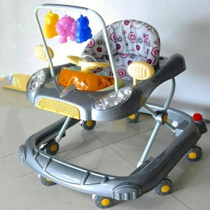 新款婴儿学步车滑行车宝宝学步车玩具车可折叠学步车