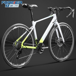 永久公路自行车男款成人中学生青少年女士内走线变速赛车单车舒适