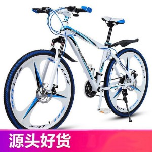 山地车减震自行车26寸碟刹21速学生车成人单车山地车