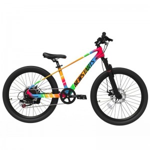 儿童新款6-18岁中大童轻便碟刹镁合金学生山地自行单车