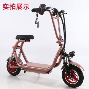 可折叠新款电动自行车双减震锂电池成人男女款滑板代步代驾车