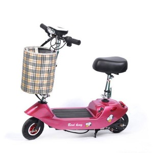 迷你电动车可折叠便携式代步电动滑板车代驾电动车