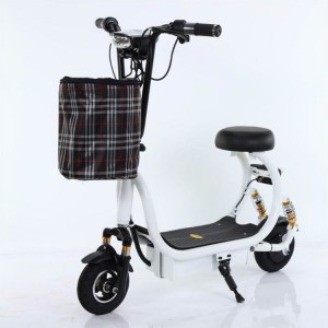 8寸小小小海豚迷你折叠电动滑板车城市代步车