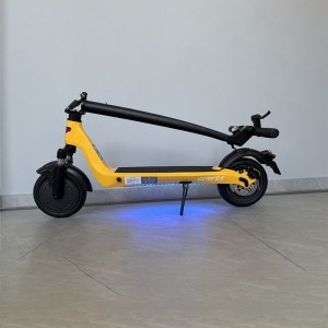 Scooter外贸M8共享电动滑板车8.5寸铝镁合金带转向灯氛围灯代驾车