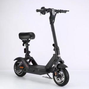 智能滑板车 成人电动车 电动滑板车锂电池 折叠滑板车带座