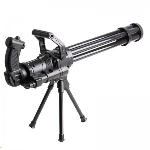 儿童玩具枪加特林连发软弹枪旋转发射海绵弹男孩吃鸡狙击装备