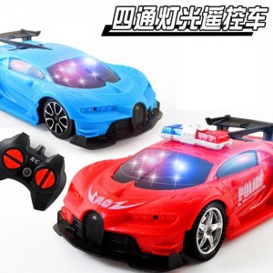Remote control car four-way steering wheel toy car stall supply children&#039;s electric remote control toy car remote control car