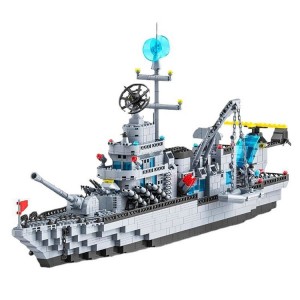 兼容乐高航天飞机军事积木坦克航母军舰模型男孩拼装益智玩具