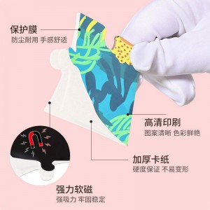 三合一纸质磁吸立体画板儿童磁性拼图木质写字板盒装玩具拼图