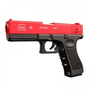 软弹抛壳玩具少女粉手枪儿童机关枪男童仿真软弹枪手动抛壳