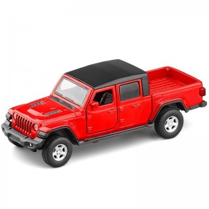 角斗士吉普车越野合金车模开门回力儿童模型1/36 JEEP